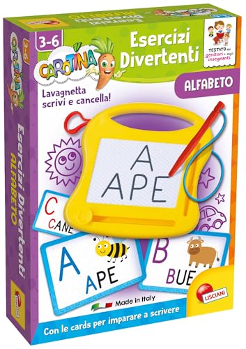 Jeu alphabet Carotte Exercices Lisciani pour éveil éducatif des enfants