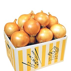 たまねぎ　5個 激レア!!自然栽培&固定種/淡路島新玉ねぎ(5㎏弱)：兵庫県産の