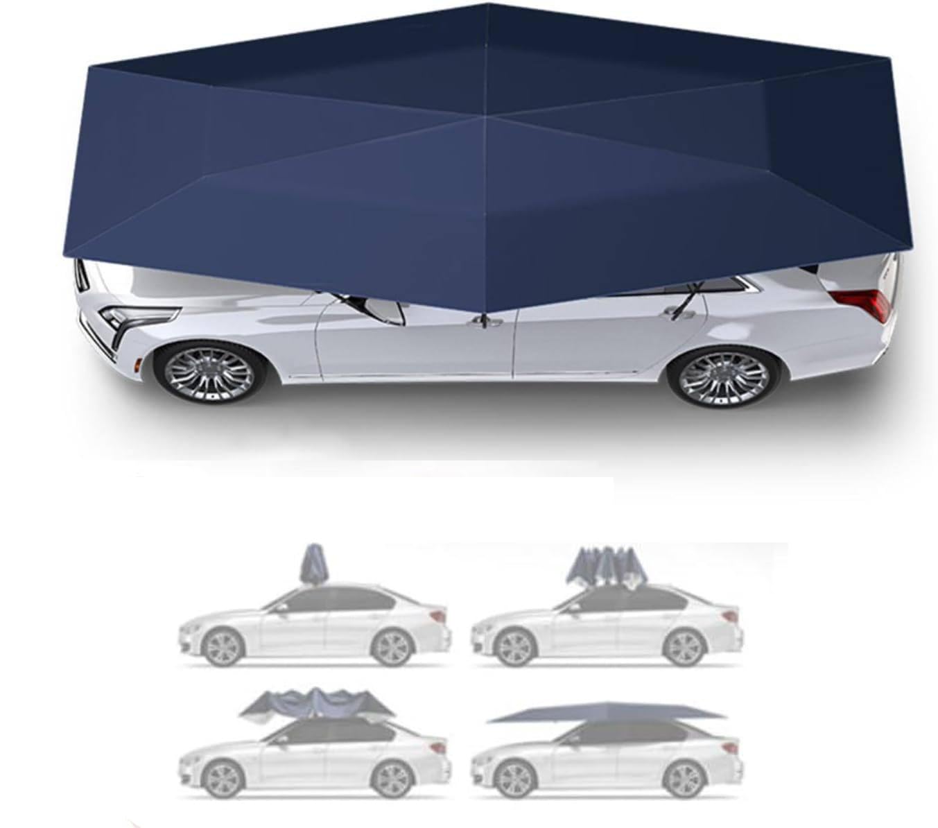 GEHPYYDS 4.2m Automatic Car Tent