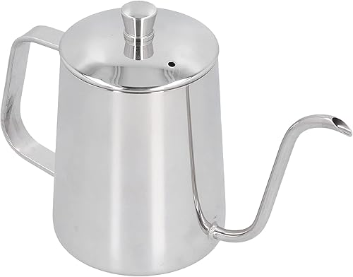 Hervidor de café de acero inoxidable 304 de 20.3 fl oz vierte sobre la olla de café para el hogar cocina cafetera jarras