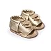 LIVEBOX Infant Baby Mocassins Premium Soft Sole Tassels Anti-Slip Summer Prewalker Toddler Sandals(L: 12~18 months,Champagne)