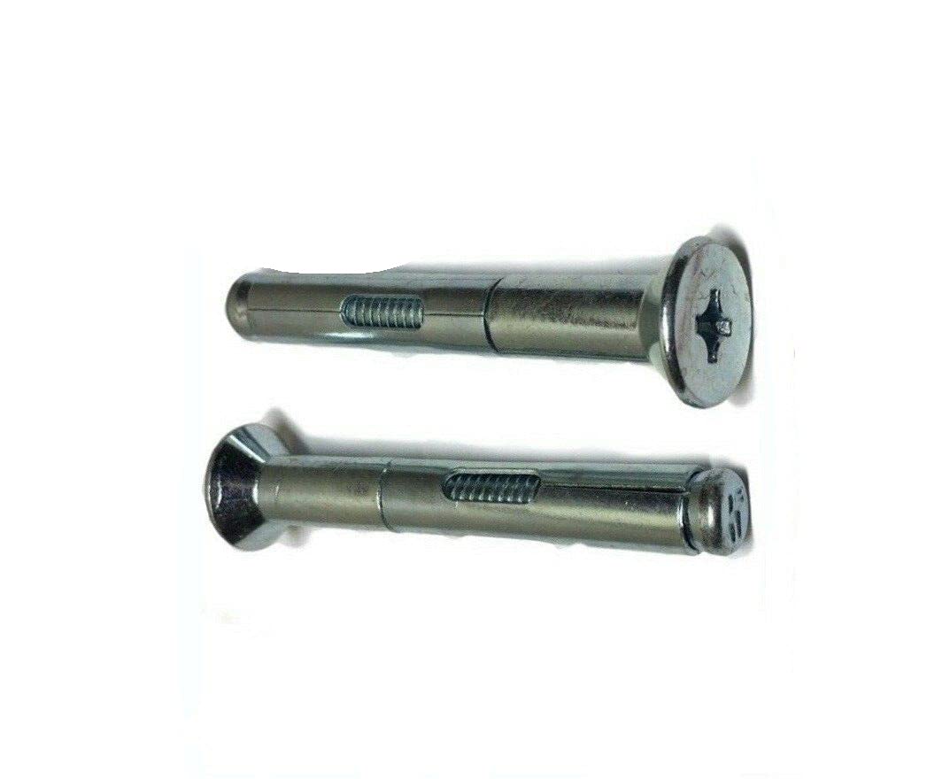 Pr-Mch 400, 3/8" x 2 3/4" Flat Head Phillips Concrete Sleeve Anchors Zinc Plated Set Kit #DR-D8889D