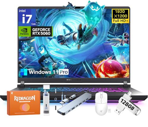 Image of ASUS ROG Strix G16 2025 Gaming Laptop, 16 inch FHD+ 165Hz /3ms Display, NVIDIA GeForce RTX 5060(Beats 4070), Intel 16-Core i7-14650HX, 32 GB DDR5, 1 TB Gen 4 SSD, Windows 11 Pro, Wi-Fi 7, Backlit KB