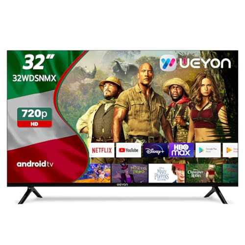 Catálogo de marca ghia tv disponible en línea para comprar. 47 WEYON Smart TV Pantalla Television 32' Pulgadas Android 14 TV, HD 60Hz, con WiFi 32WDSNMX