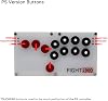 FightBox B1-MINI-PS4 全ボタン レバーレス アーケード ファイト スティック ゲーム コントローラー PC/PS3/PS4 と互換性あり