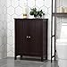 VASAGLE Bathroom Floor Storage Cabinet, Freestanding Bathroom Storage Unit with 2 Adjustable Shelves, 11.8 x 23.6 x 31.5 Inches, Brown UBCB60BR
