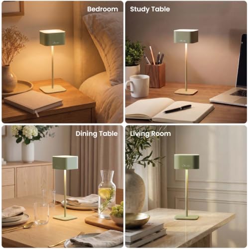 Image of Icon Sleek Rechargeable Table Lamp with Warm & Cool Light