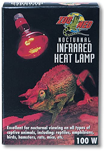 Zoo Med Nocturnal Infrared Heat Lamp 100 Watts - Pack Of 3 #TOP2