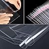 Adhesive Cellophane Bags 100pcs 10"x13" Transparent Self-Adhesive Cello Bags 50µm Clear Self Sealing OPP Poly Bags for Clothing T-shirt Pants Trousers A4 Crafts(6 Sizes for Choosing) #5