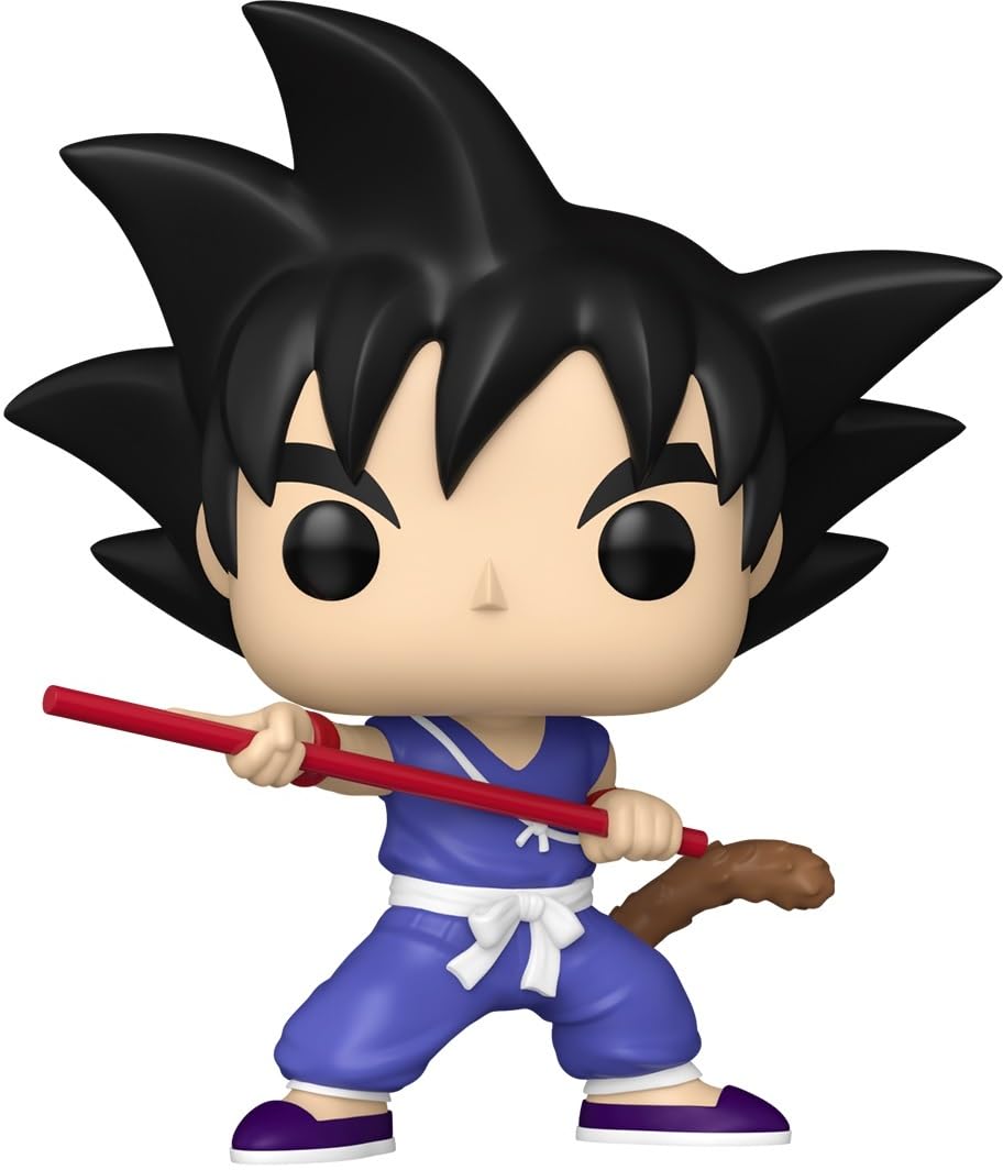 Funko Pop! Animation Dragon Ball Goku con figura de vinilo Nyoibo #1922, brilla en la oscuridad