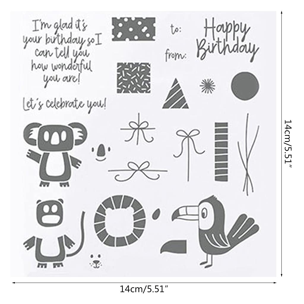 Tampons Et Matrices De Découpe En Silicone Et Métal En Forme D'animal Pour La Fabrication De Cartes, Le Scrapbooking, Le Gaufrage, L'album Photo, L'artisanat Pour Cartes D'invitation, La Décoration