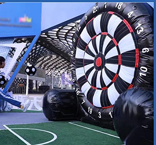 Interaktive Aufblasbare Darts Für Den Außenbereich, Fußball-Ziel, Klebeball-Fuß-Darts, Geeignet Für Sportveranstaltungen, Riesige Runde Aufblasbare Fußball-Darts, Ziel/Fußball-Dartscheibe,16Ft – Bild 4