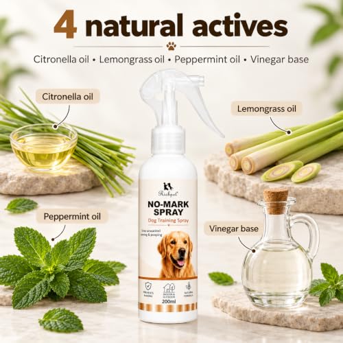 Image of No-Mark Dog Repellent Spray for Pee & Poop, Indoor & Outdoor, 200ml