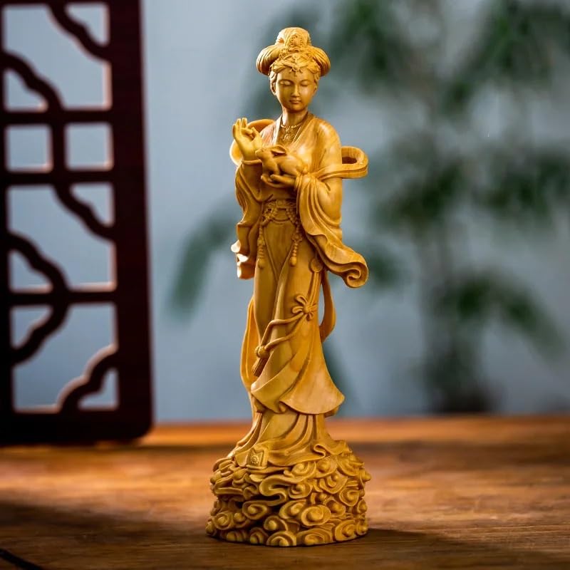 Figurina Uomo In Legno — Decorazione Divertente Per Scrivania, Scaffale, Auto, Regalo Creativo