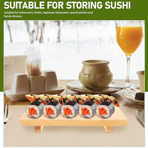 Bandeja para sushi estilo japonés mediana tonos dos miniatura 3