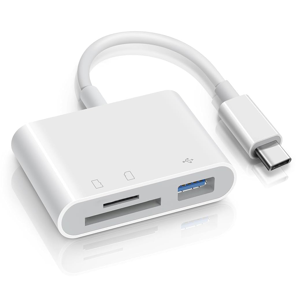 See full amazon price history chart for ZORBES® USB C SD Card Reader for iPhone 15 iPad Mac 3 in 1 USB-C Memory Trail Camera Card Adapter with Dual Slots & USB Port for Mac MacBook Pro/Air/Mini Android Laptop More USBC Typec Device ZORBES® USB C SD Card Reader for iPhone 15 iPad Mac 3 in 1 USB-C Memory Trail Camera Card Adapter with Dual Slots & USB Port for Mac MacBook Pro/Air/Mini Android Laptop More USBC Typec Device (B0D89M5M2L) Amazon Price History, Amazon Price Tracker