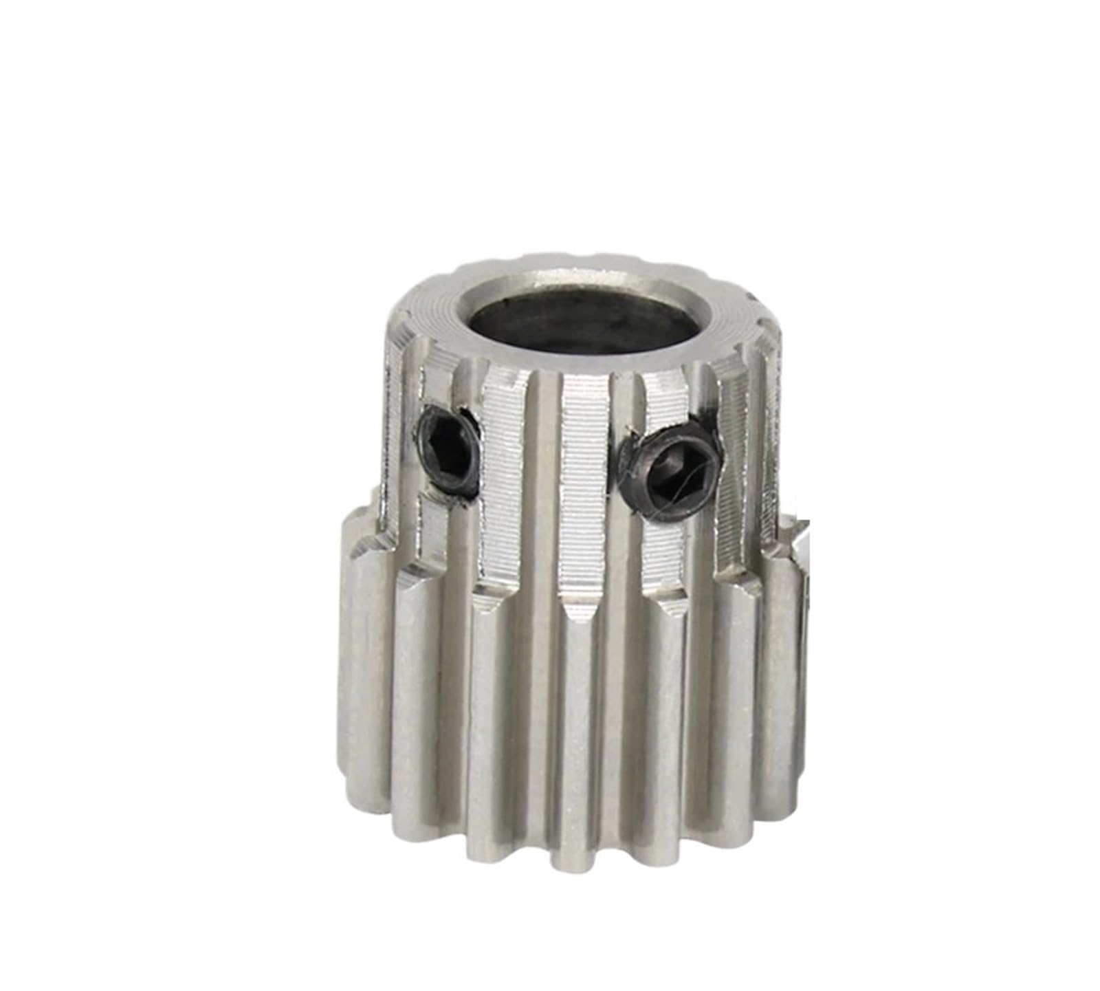 Bevel Gear Pinion Hardware Mechanical 1pcs Spur Gear 1M-15T/16T Bore Size 6/8mm Stainless Steel Transmission Gear Teeth Outer Diameter 17mm Total Height 18mm(6mm-16 Teeth)