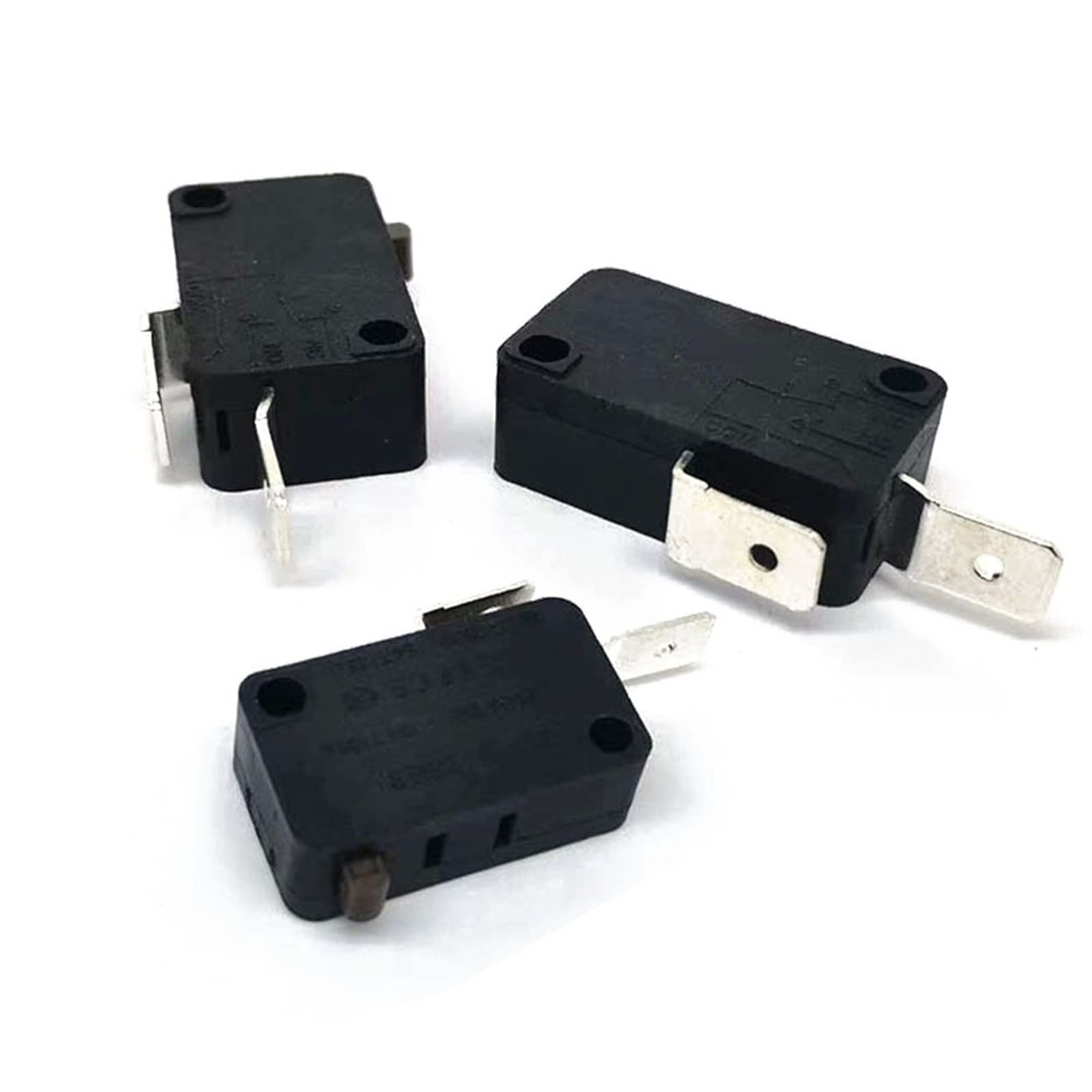 Micro-interrupteur KW1-103 16A robuste à 2 broches pour contacts électriques