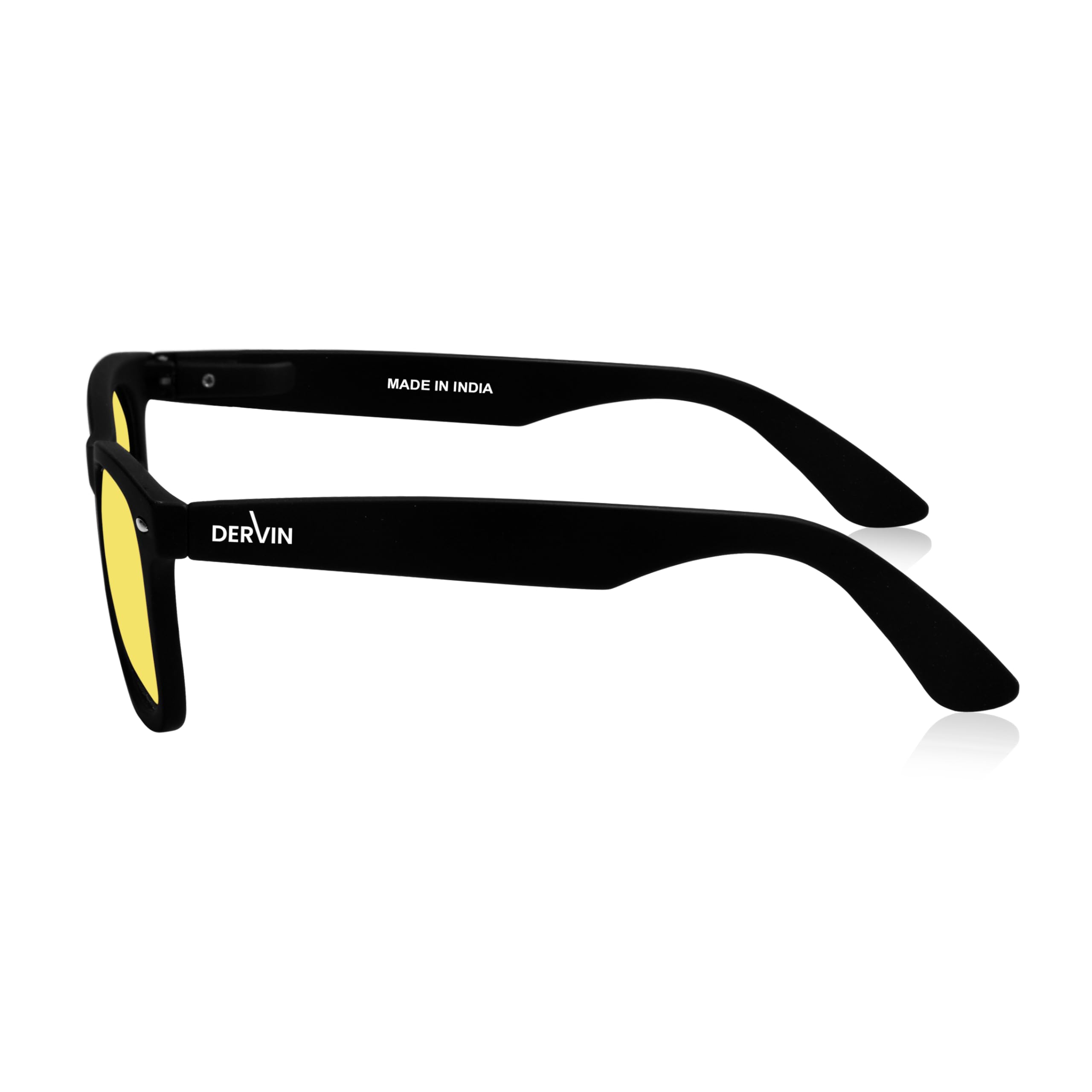 Dervin Gafas de sol cuadradas polarizadas con protección UV para hombres y mujeres