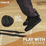 Hurley Roddy Kids High Top Skateboard Sneakers, Sports Shoes for Boys and Girls - Image 2