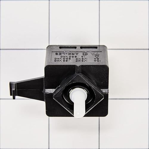 Miniatura 2 de Whirlpool WP3395382 Pieza de repuesto del interruptor de arranque del secador OEM