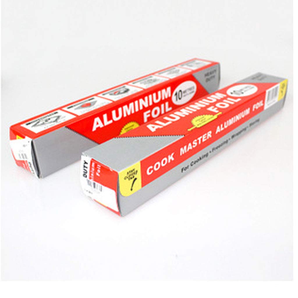 GZH Kitchen Foil Foil Roll Aluminum Foil Heavy-duty Aluminum Packaging Tin Foil (1000 X 30cm)