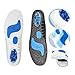 Solette Ortopediche Sport Cuscino Fascite Plantare, Uomo e Donna Solette Ultra Soffice Antiurto per Sport, Eccellente Assorbimento Impatti per Correre, Riduce Affaticamento Muscolare (39-42)