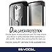 Evocel X-Generation Series Phone Case Compatible with Escape 2, Spirit H443 with Dual Layers and a Slim Lightweight Profile, Charcoal
