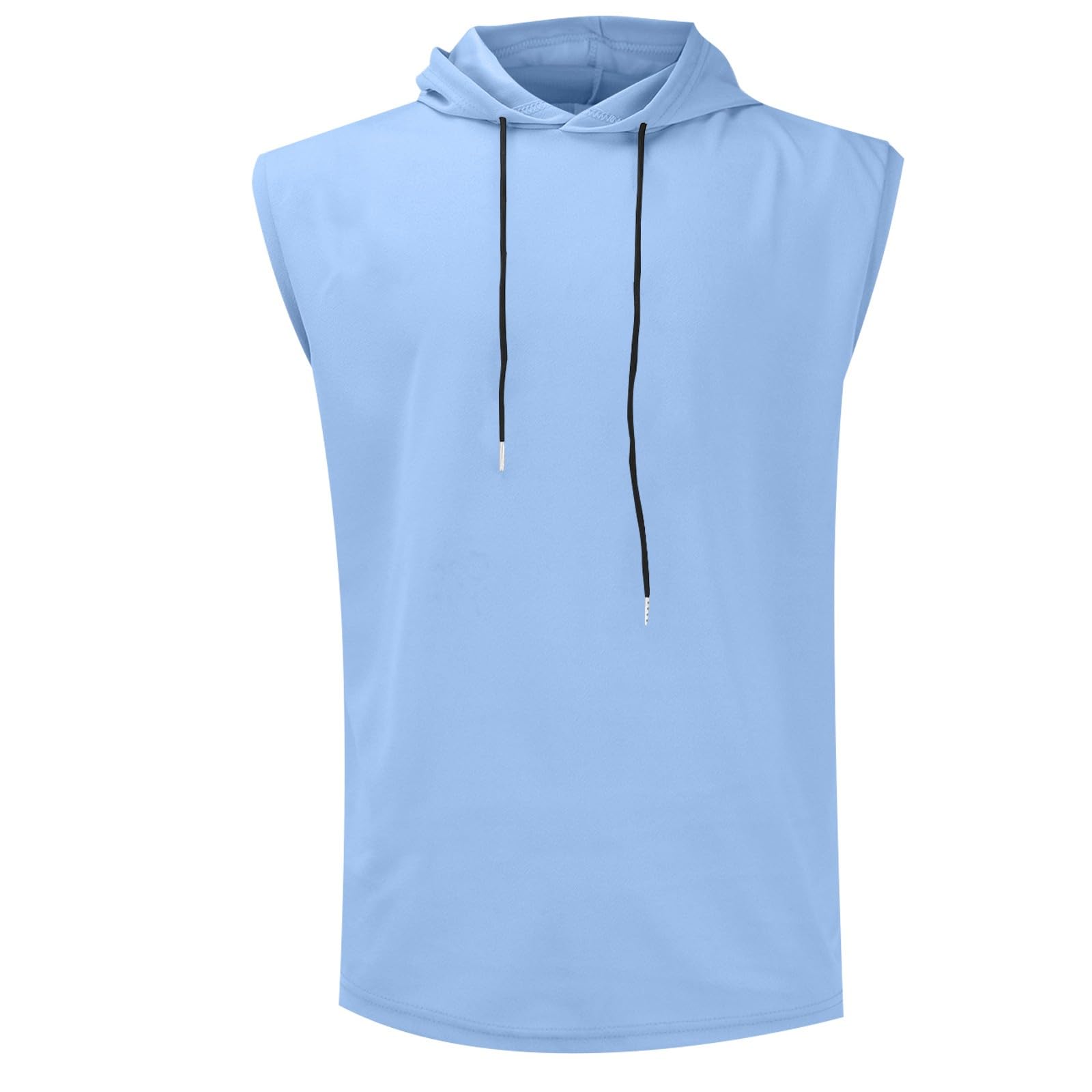 fashion sweatshirt Hooded Vest Men's Sports Summer Hoodie Basketball Vest  Thin Sleeveless Top sweatshirt cardigan