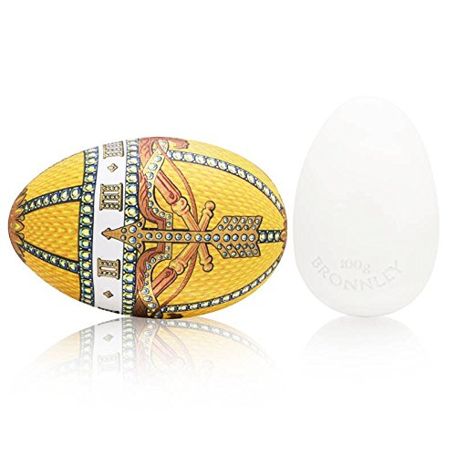 Bronnley Egg Shaped Soap with Decorative Tin 100g/3.5oz Gold
