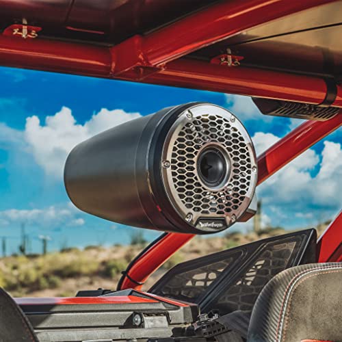 Rockford Fosgate Rzr19Rcpxp-Stg6 Audio Kit: Ride Command Interface, 1500-Watt Amp, Front Speakers & M2 Tweeters, M2 Color Optix 10” Subwoofer & M2 8” Rear Speakers For Select Rzr Pro Xp Models (2019+) #TOP7