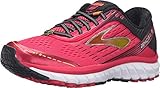 Brooks Women's Ghost 9 Azalea/Black/Cyber Yellow Running shoes - 8 B(M) US