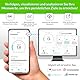 KETO-MOJO GKI Bluetooth Glukose- und Keton-Testkit (mmol/L) + kostenlose APP für Ketose- und Diabetes-Management. 20 Blutteststreifen (je 10), Messgerät, 20 Lanzetten, Stechhilfe und Kontrolllösungen