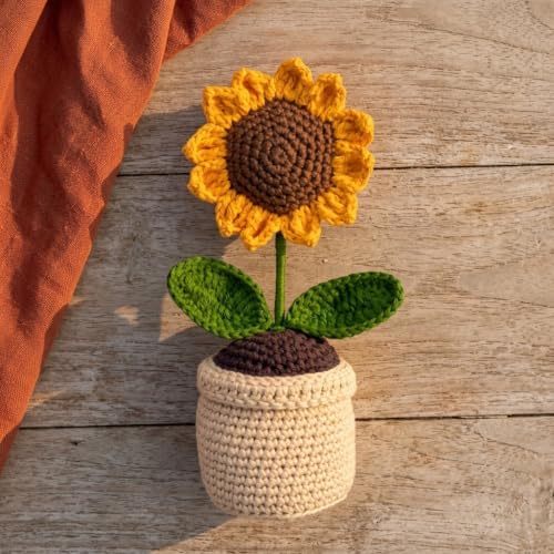 Image of TIED RIBBONS Rakhi Gift for Sister - Raksha Bandhan Return Gift for Girls Combo Set - Artificial Handcrafted Flower with Pot and Printed Coffee Mug (325 ml) and Greeting Card - Rakhi Gifts for Sister