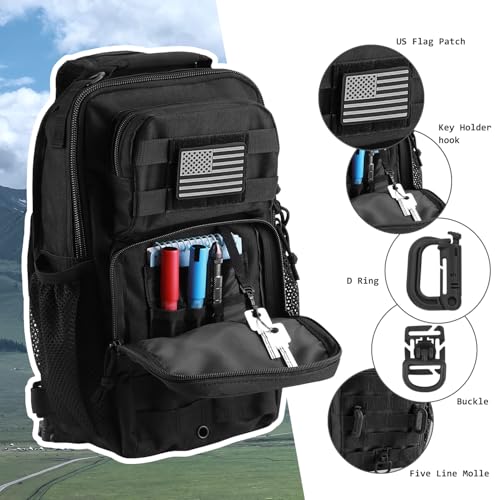 Rover Sling Pack with Bottle Holder
