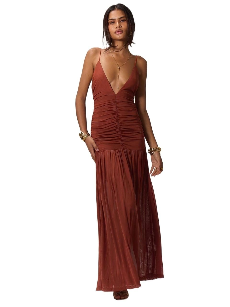 LOOBIS Women's 2025 Casual Cami Slip Dress Dress