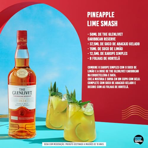 Whisky Glenlivet Caribbean Reserve, 750ml