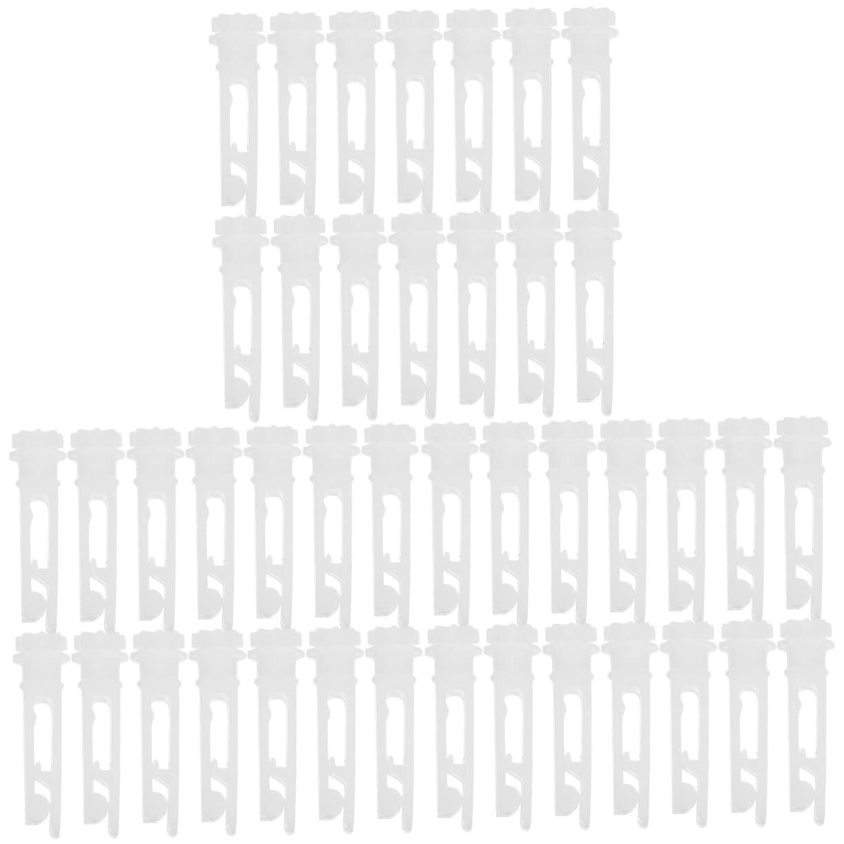 DECHOUS 3sets Vertical Blind Repair Stem Clips Replacements for Broken Missing Blinds for Windows 20pcs*3