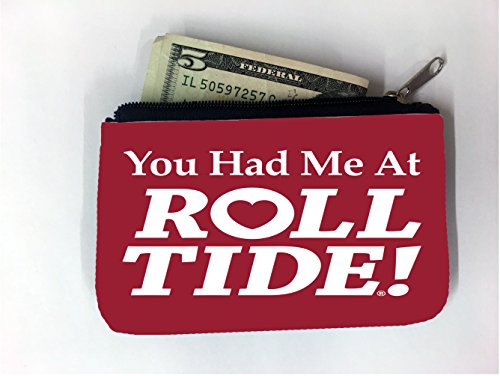Yo Had Me at Roll Tide Alabama Coin Purse Change Holder by Debbie's Designs