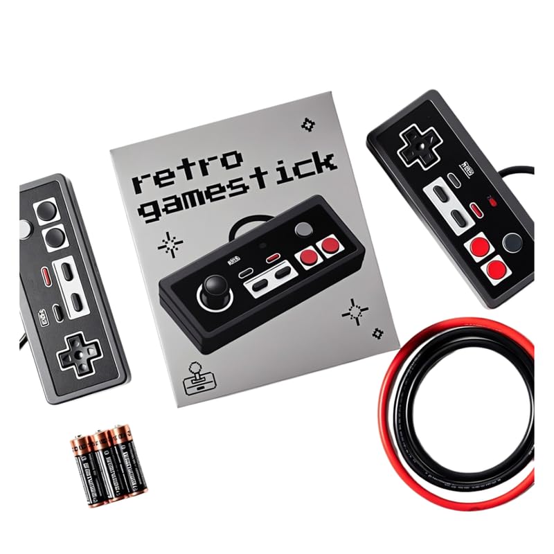[2026] EVO Retro Preloaded Electronic Game for TV (GS2- Pro S) | Instant Plug & Play, HD, Adapter included, Dual Controllers-image-19