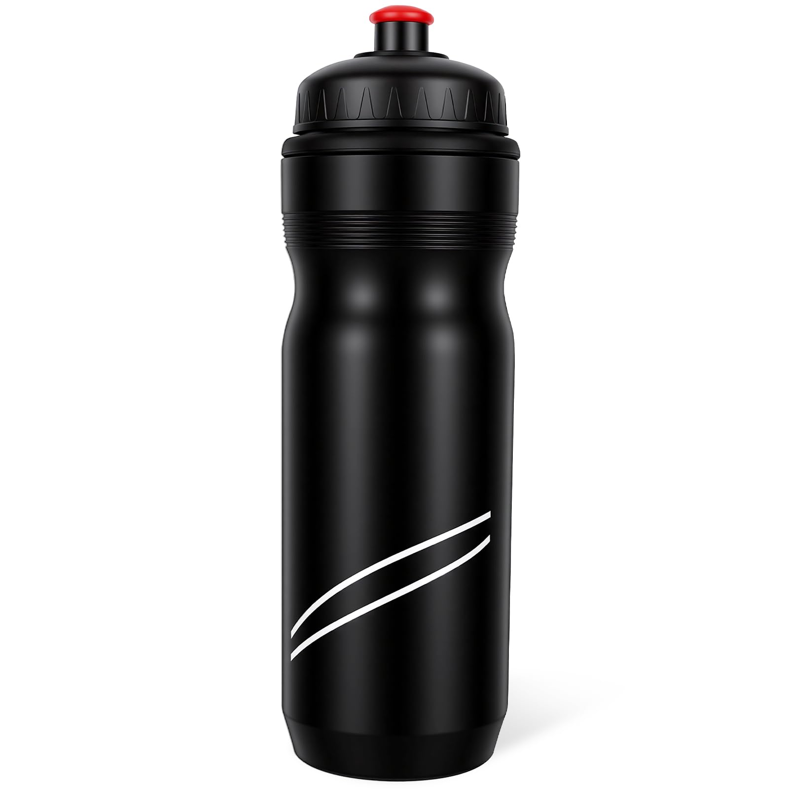 24oz Bike Water Bottle, BPA-Free Squeeze Bottle for Cycling, Road & Mountain Bike, Leakpr…