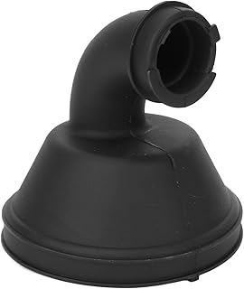 Aramox Air Cleaner Intake Boot, ATV Air Filter Boot 13881‑40B00 Rubber Black Replacement for Suzuki LT80 Quadsport 1987‑2006