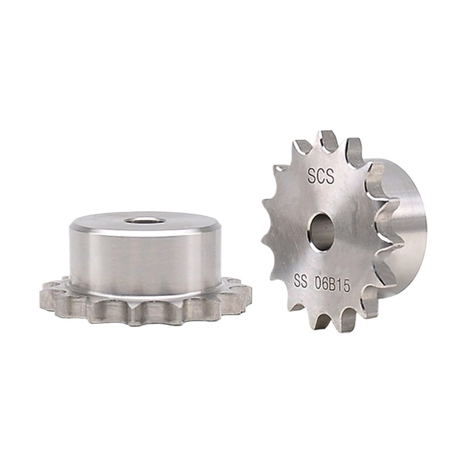 Bevel Gear Pinion Hardware Mechanical 1pcs 10-25 Teeth 304 Stainless Steel Chain Sprocket 08B Industrial Drive Sprocket Gear Chain Chain Pinion(22 Teeth)