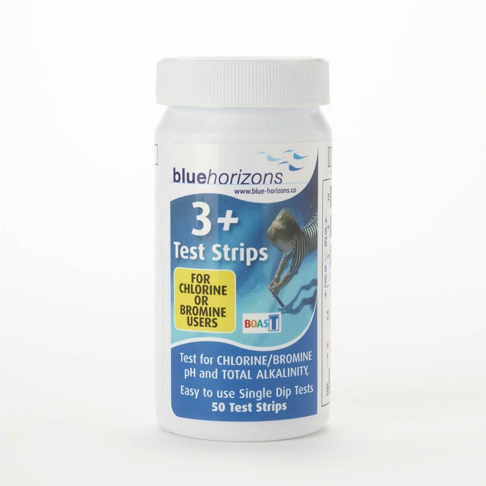 Blue horizons 3 Way Bromine Test Strips for hot tub and swimming pool