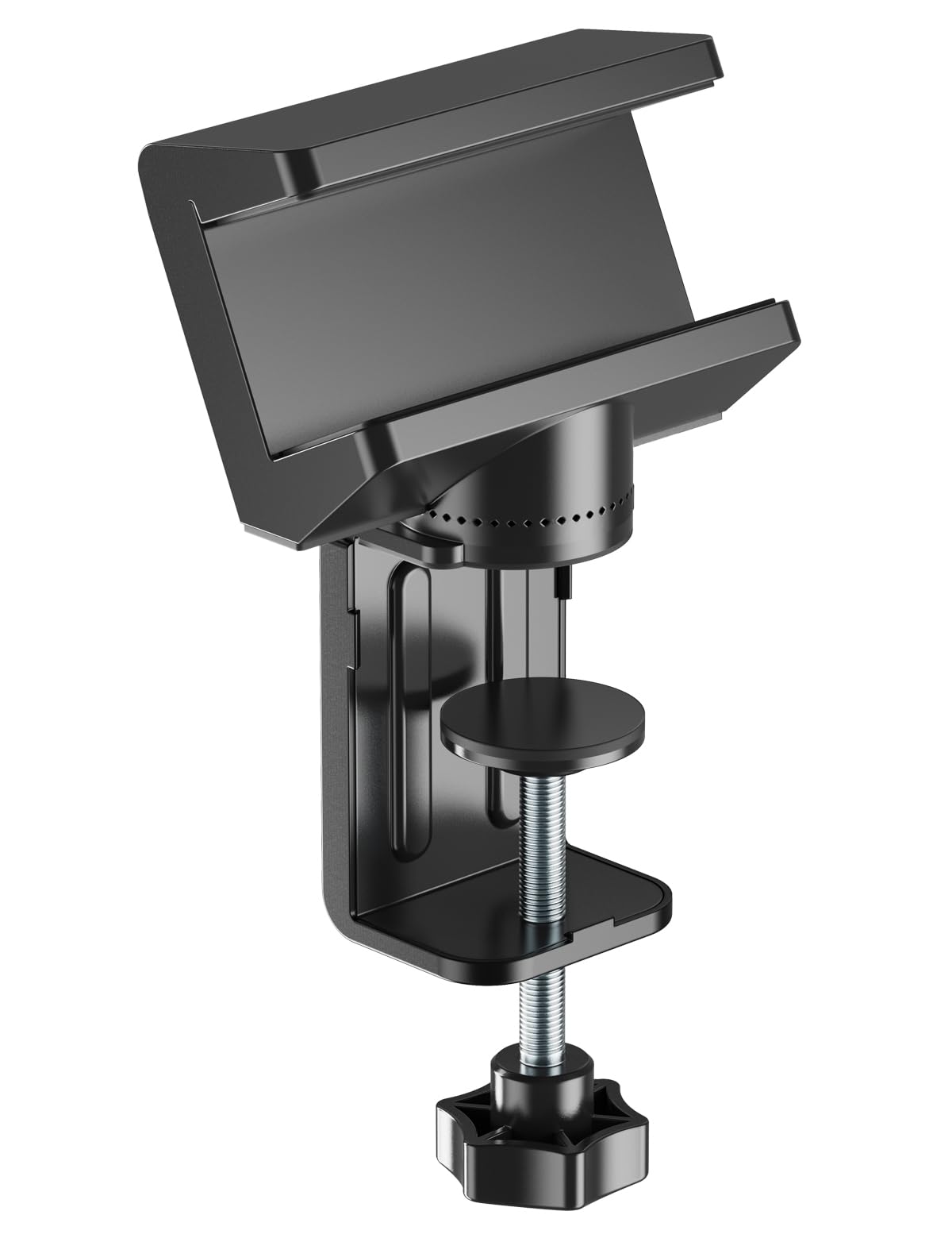 MaxTrack NVZ3L Rotating Power Strip Clamp Holder - NVZ3WL, Quick Access, Bracket Power Strip, Desk Mount, Rotating Socket Holder โ image 1