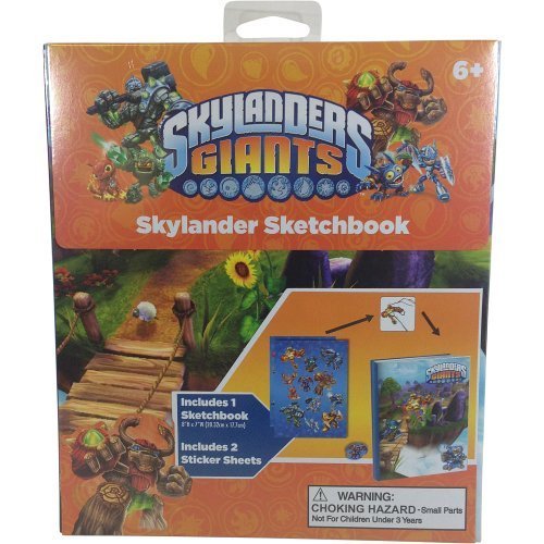 Skylanders Giants Sticker Sketchbook by MZB Imagination by MZB Imagination