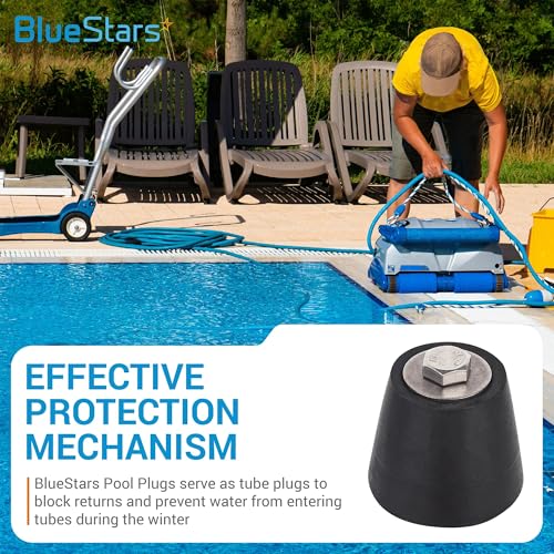 Image of BlueStars Pool Winterizing Plug 1.5 inch to 2 inch - Pack of 2
