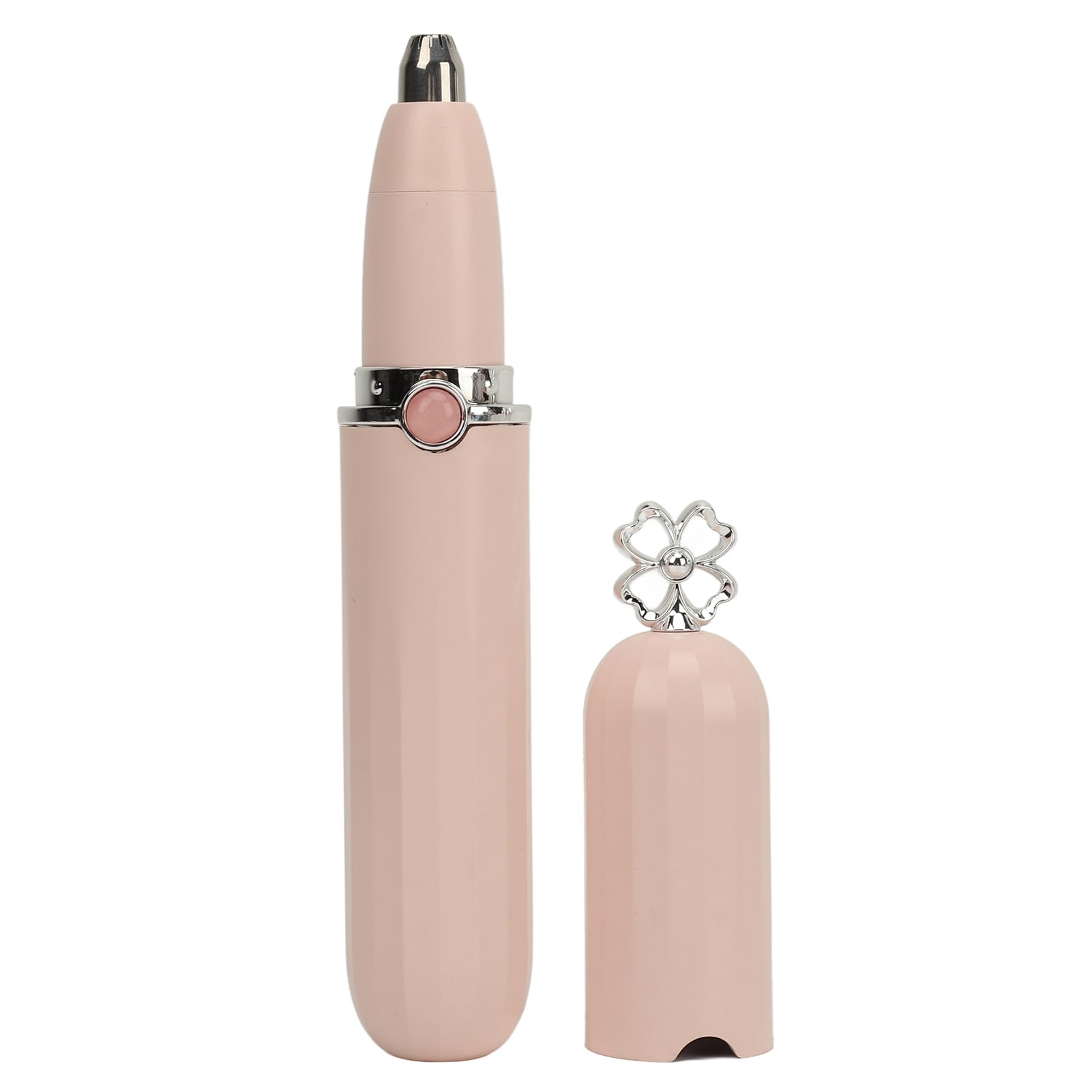 Brrnoo Electric Eyebrow Trimmer, Painless Rechargeable Eyebrow Epilator for Women, with 18K Gold Plated Head for Effortless Hair Removal
