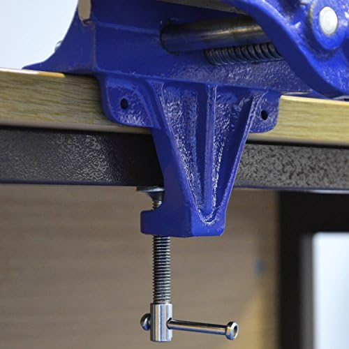 Faithfull FAIV34 Clamp Mounted Woodworking Vice 150 mm (6 Inch) Jaw Width