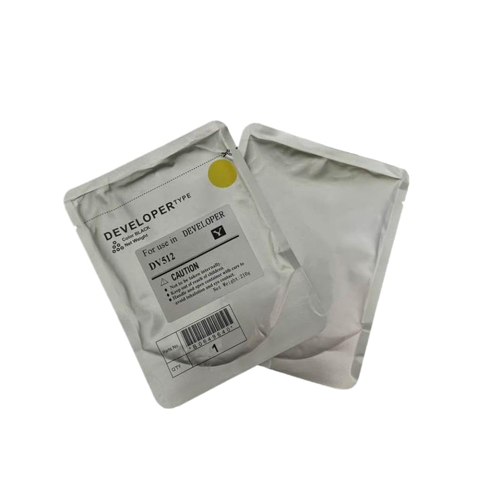 Poudre de développement Compatible with C221 C224 C281 C284 C364 C454 C554 C554e Developer Powder DV512 Lot de 4